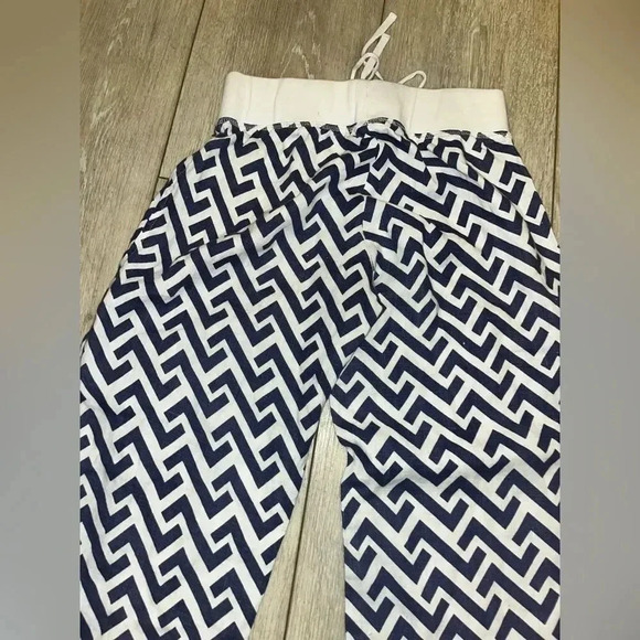 Linen Trouser Beach Pants All for Color White Navy S - Picture 6 of 11